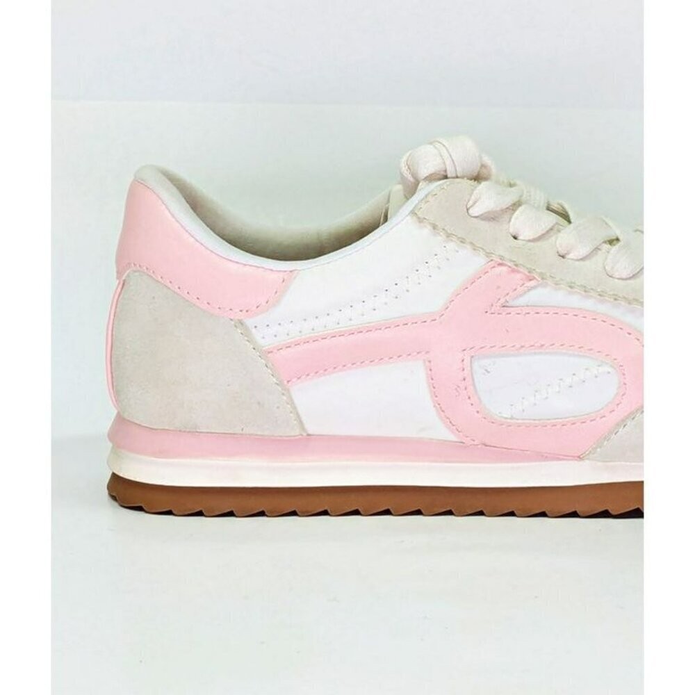 On 34th Women's Madisonn Colorblock Sneakers Tan/Pink/Bone Size 5 (MSRP $80) - Picture 4 of 12